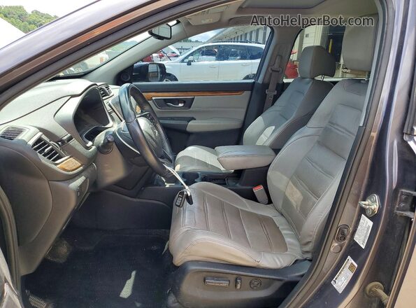7FARW1H81HE011659 2017 HONDA CR-V Gray Սալոնի դիմացի տեսք