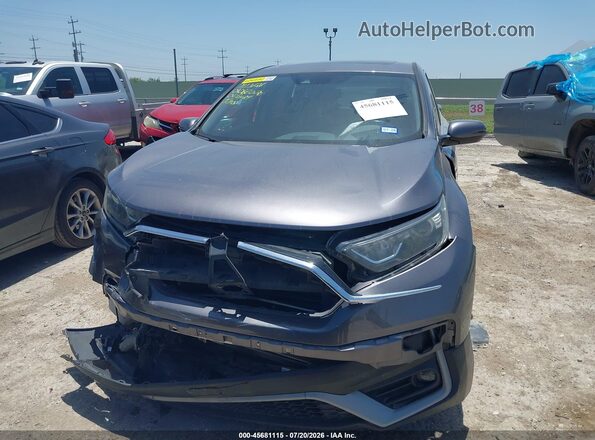 7FARW1H81LE008429 2020 HONDA CR-V Gray Widok zestawu wskaźników