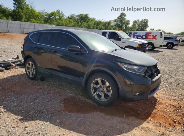 7FARW1H82JE014883 2018 HONDA CR-V Black Передня права чверть