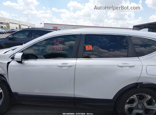 7FARW1H82KE031829 2019 HONDA CR-V White უკანა სალონის ხედი