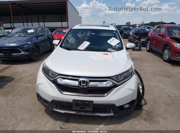 7FARW1H82KE031829 2019 HONDA CR-V White წინა პანელის ხედი