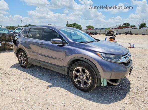 7FARW1H83JE032177 2018 HONDA CR-V Gray Առջևի աջ