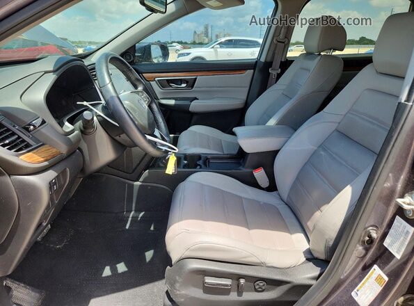 7FARW1H83JE032177 2018 HONDA CR-V Gray Սալոնի դիմացի տեսք