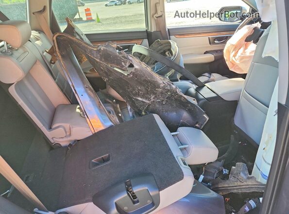 7FARW1H83KE000086 2019 HONDA CR-V Gray Widok komory silnika