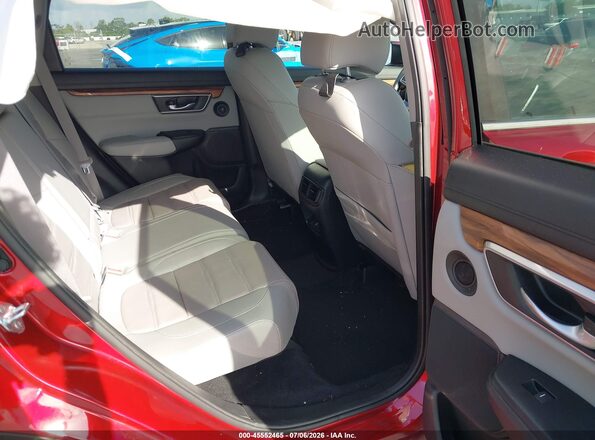 7FARW1H83NE022111 2022 HONDA CR-V Red VIN կոդի պիտակի տեսք