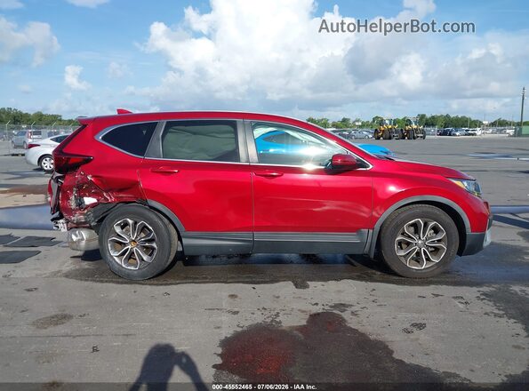 7FARW1H83NE022111 2022 HONDA CR-V Red Սալոնի հետևի տեսք