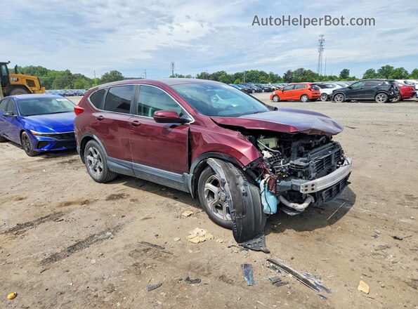 7FARW1H84HE007489 2017 HONDA CR-V Burgundy Առջևի աջ