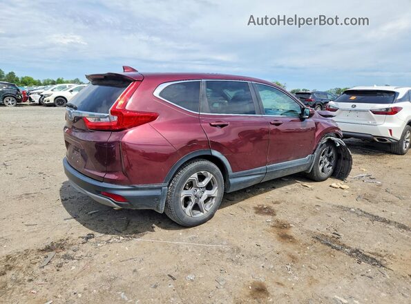 7FARW1H84HE007489 2017 HONDA CR-V Burgundy Հետևի աջ