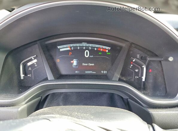 7FARW1H84JE013489 2018 HONDA CR-V Charcoal Vista del cuadro de instrumentos