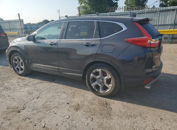 7FARW1H84JE020085 2018 HONDA CR-V Gray Rear left