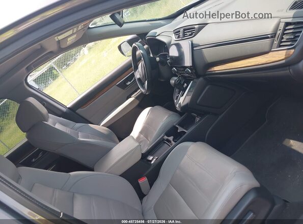 7FARW1H84JE057122 2018 HONDA CR-V Blue Widok wnętrza z przodu