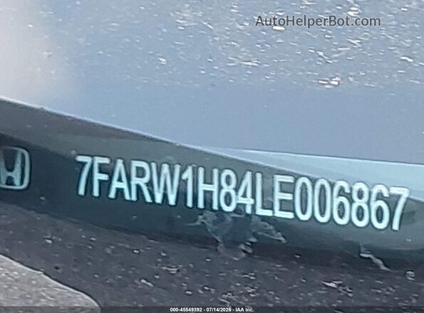 7FARW1H84LE006867 2020 HONDA CR-V Black 