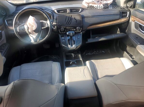 7FARW1H85HE013351 2017 HONDA CR-V Charcoal წინა პანელის ხედი