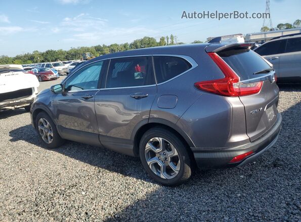7FARW1H85JE014165 2018 HONDA CR-V Серый Задняя левая четверть