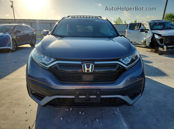 7FARW1H85NE018481 2022 HONDA CR-V Gray Vista frontal