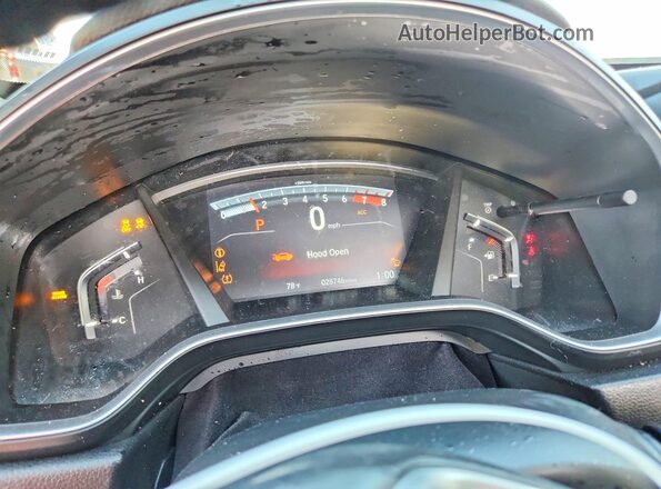 7FARW1H85NE018481 2022 HONDA CR-V Gray Vista del cuadro de instrumentos