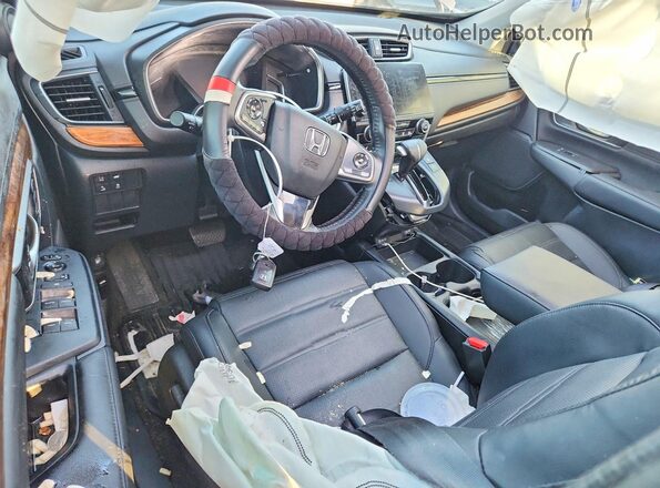 7FARW1H85NE018481 2022 HONDA CR-V Gray Vista del salpicadero
