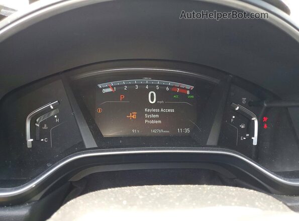 7FARW1H86HE008319 2017 HONDA CR-V Угольный Вид щитка приборов
