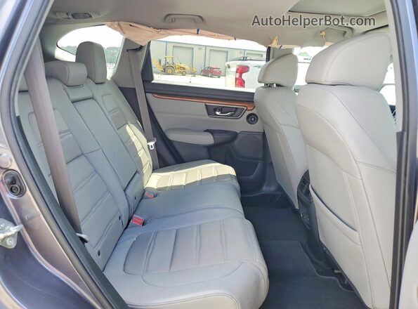 7FARW1H86HE008319 2017 HONDA CR-V Угольный Вид задней части салона