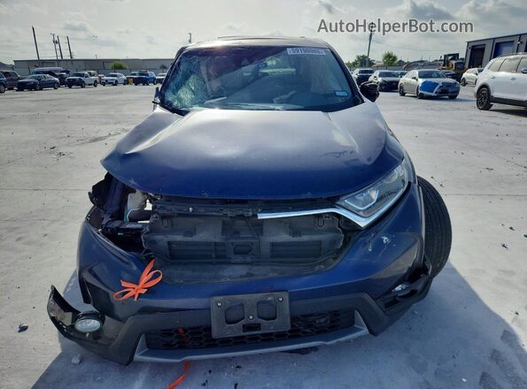 7FARW1H86HE036346 2017 HONDA CR-V Blue Widok z przodu