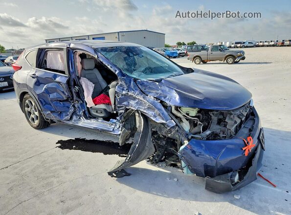7FARW1H86HE036346 2017 HONDA CR-V Blue Przód prawy