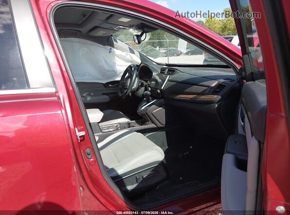 7FARW1H86LE008927 2020 HONDA CR-V Red Вид салону спереду
