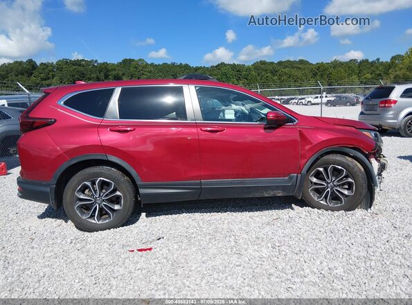 7FARW1H86LE008927 2020 HONDA CR-V Red Вид щитка приладів