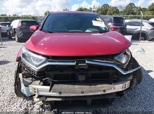 7FARW1H86LE008927 2020 HONDA CR-V Red Вид панелі приладів