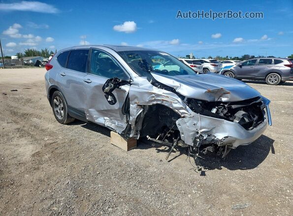 7FARW1H87KE021748 2019 HONDA CR-V Silver წინა მარჯვენა