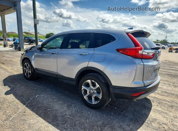 7FARW1H87KE021748 2019 HONDA CR-V Silver უკანა მარცხენა