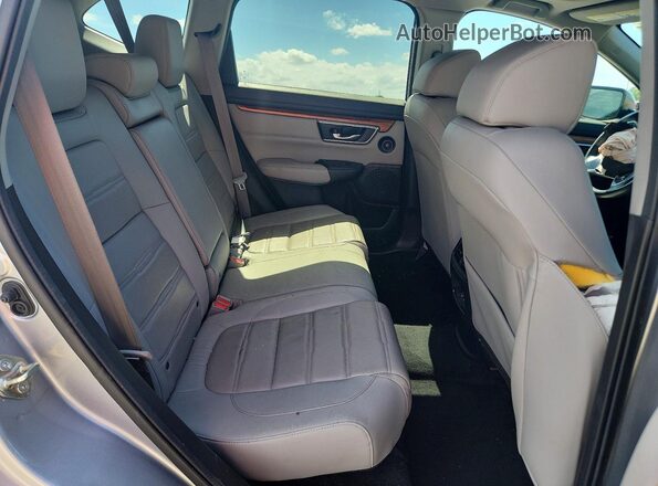 7FARW1H87KE021748 2019 HONDA CR-V Silver უკანა სალონის ხედი