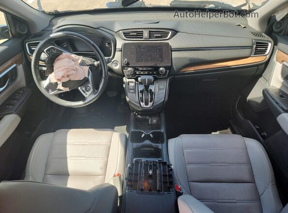 7FARW1H87KE021748 2019 HONDA CR-V Silver წინა პანელის ხედი