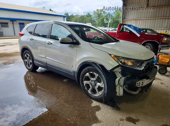 7FARW1H87KE025041 2019 HONDA CR-V Белый Передняя правая четверть