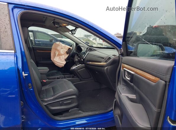 7FARW1H87LE015367 2020 HONDA CR-V Blue Вид салону спереду