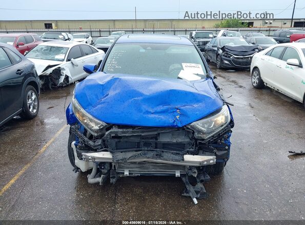 7FARW1H87LE015367 2020 HONDA CR-V Blue Вид задньої частини салону