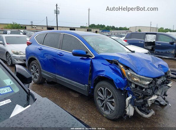 7FARW1H87LE015367 2020 HONDA CR-V Blue Панорамний вид салону 360°