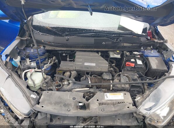 7FARW1H87LE015367 2020 HONDA CR-V Blue Вид ззаду