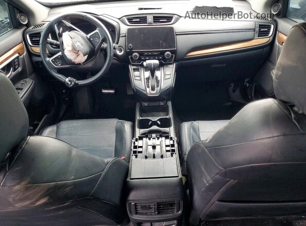 7FARW1H88LE022649 2020 HONDA CR-V Black Widok deski rozdzielczej