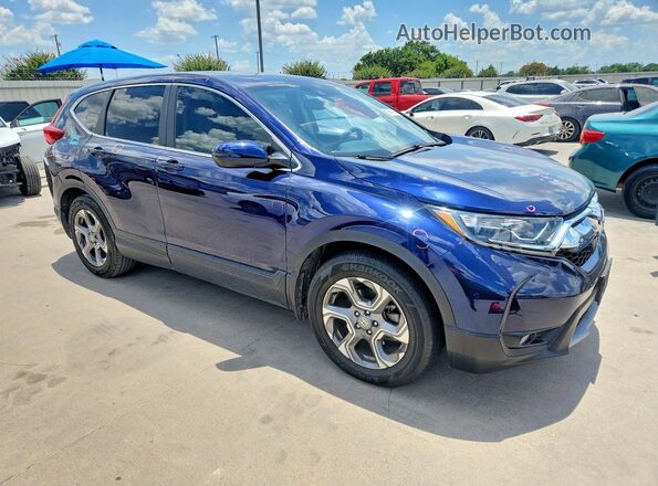 7FARW1H89JE017019 2018 HONDA CR-V Blue წინა მარჯვენა