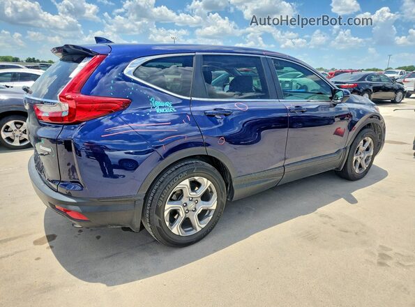 7FARW1H89JE017019 2018 HONDA CR-V Blue უკანა მარჯვენა
