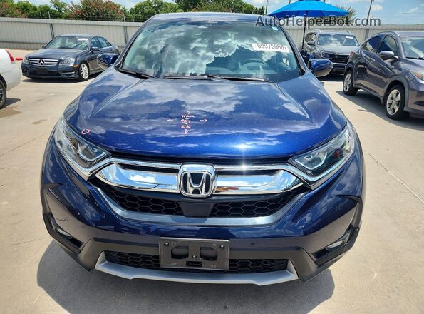 7FARW1H89JE017019 2018 HONDA CR-V Blue წინა ხედი