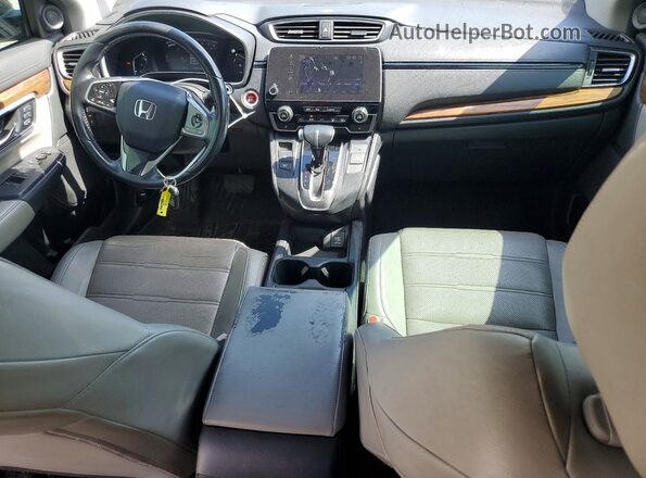 7FARW1H89KE008435 2019 HONDA CR-V Purple წინა პანელის ხედი