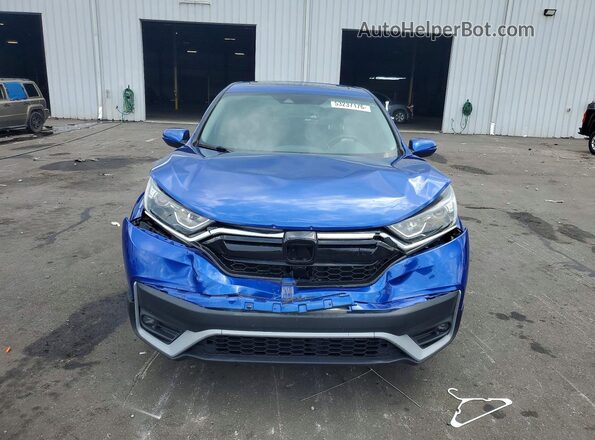 7FARW1H89ME008924 2021 HONDA CR-V Синий Вид спереди
