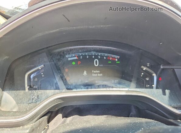 7FARW1H89ME018126 2021 HONDA CR-V White Սարքավորումների վահանակի տեսք