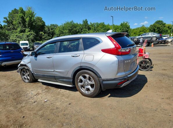 7FARW1H8XJE018518 2018 HONDA CR-V Серебряный Задняя левая четверть
