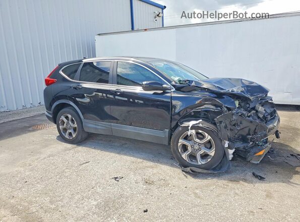 7FARW1H8XJE048425 2018 HONDA CR-V Black Передня права чверть