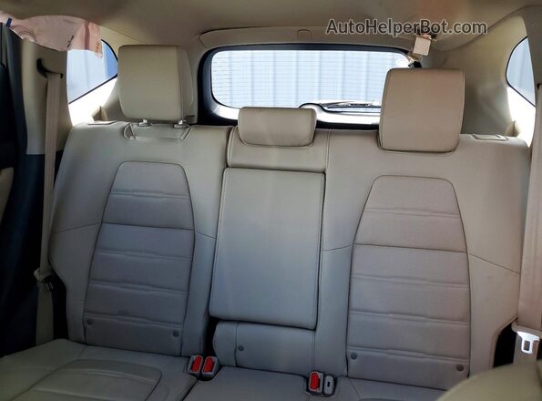 7FARW1H8XJE048425 2018 HONDA CR-V Black Вид задніх сидінь
