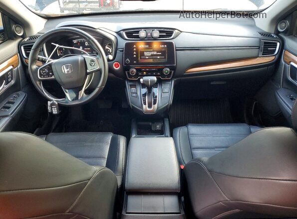 7FARW1H8XKE028595 2019 HONDA CR-V Black Vista del salpicadero