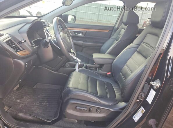 7FARW1H8XKE028595 2019 HONDA CR-V Black Vista interior delantera