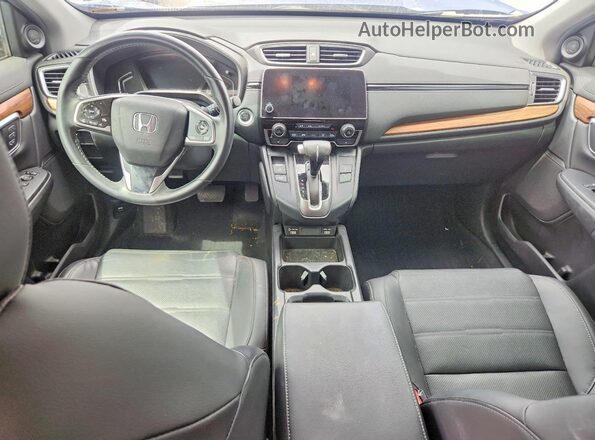 7FARW1H8XME007068 2021 HONDA CR-V Blue Вид панелі приладів